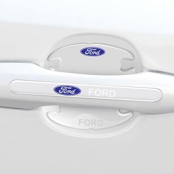 OKAZJA Ochronne przezroczyste naklejki pod klamki do Wszystkich Marek Samochodów 8 naklejek